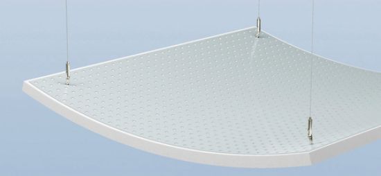 Bild von CapaCoustic Melapor Deckensegel Konvex PGS 50 47 00