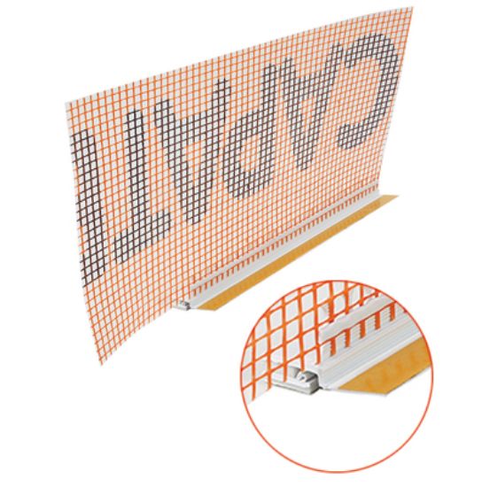 Bild von Capatect Gewebeanschlussleiste 3D Universal Plus PGS 50 18 34