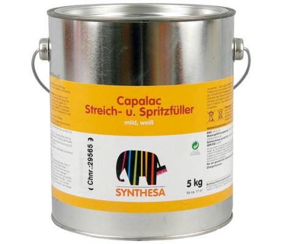Bild von Capalac Streich- und Spritzfüller, weiß PGS 50 36 40