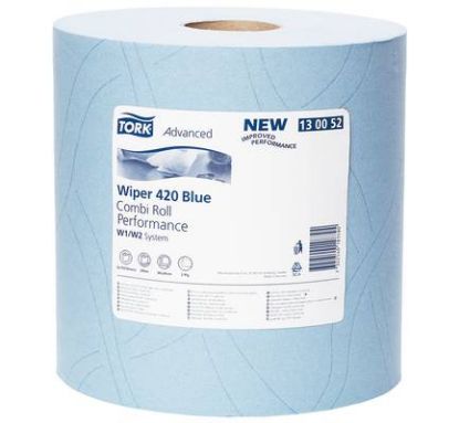 Bild von Tork Advanced Wischtuch 420 blau PGS 81 20 50 B